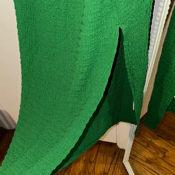 SHEIN Vibrant Green Maxi Dress with cutouts - Picture 7 of 9